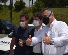 Saúde entrega 108 veículos para a Região Metropolitana