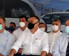 Saúde entrega 108 veículos para a Região Metropolitana