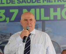 Saúde entrega 108 veículos para a Região Metropolitana