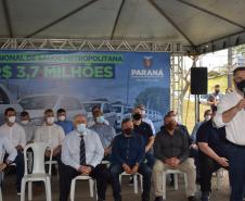 Saúde entrega 108 veículos para a Região Metropolitana