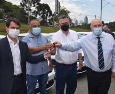 Saúde entrega 108 veículos para a Região Metropolitana