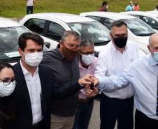 Saúde entrega 108 veículos para a Região Metropolitana