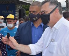 Saúde entrega 108 veículos para a Região Metropolitana