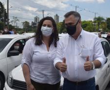 Saúde entrega 108 veículos para a Região Metropolitana