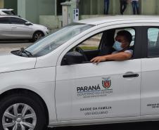 Saúde entrega 108 veículos para a Região Metropolitana