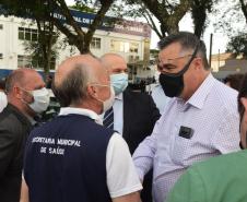 Sesa entrega 20 veículos para a Estratégia da Saúde da Família (ESF) a São José dos Pinhais