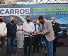 Sesa entrega 20 veículos para a Estratégia da Saúde da Família (ESF) a São José dos Pinhais
