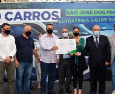 Sesa entrega 20 veículos para a Estratégia da Saúde da Família (ESF) a São José dos Pinhais