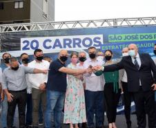 Sesa entrega 20 veículos para a Estratégia da Saúde da Família (ESF) a São José dos Pinhais
