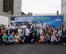 Sesa entrega 20 veículos para a Estratégia da Saúde da Família (ESF) a São José dos Pinhais