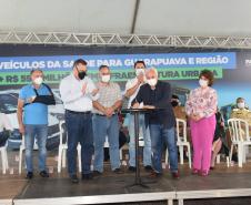Governo entrega 67 veículos para Saúde de Guarapuava e Região