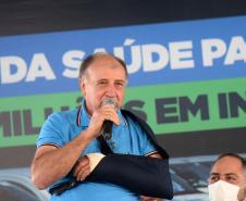Governo entrega 67 veículos para Saúde de Guarapuava e Região