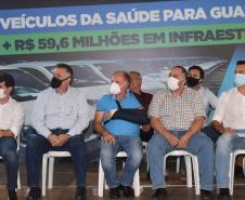 Governo entrega 67 veículos para Saúde de Guarapuava e Região