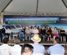 Governo entrega 67 veículos para Saúde de Guarapuava e Região