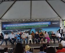 Governo entrega 67 veículos para Saúde de Guarapuava e Região