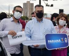 Governo entrega 67 veículos para Saúde de Guarapuava e Região