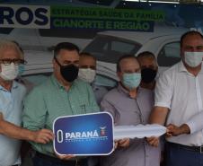 Estado entrega 26 veículos e assina convênio de R$ 5 milhões em Cianorte