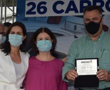 Estado entrega 26 veículos e assina convênio de R$ 5 milhões em Cianorte