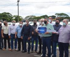 Estado entrega 26 veículos e assina convênio de R$ 5 milhões em Cianorte
