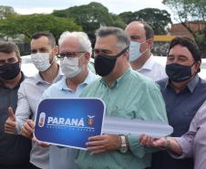 Estado entrega 26 veículos e assina convênio de R$ 5 milhões em Cianorte