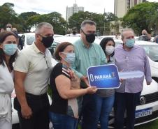 Estado entrega 26 veículos e assina convênio de R$ 5 milhões em Cianorte