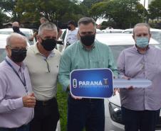 Estado entrega 26 veículos e assina convênio de R$ 5 milhões em Cianorte