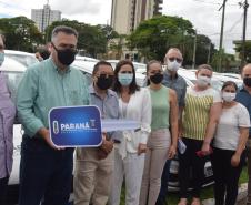 Estado entrega 26 veículos e assina convênio de R$ 5 milhões em Cianorte