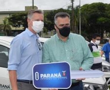 Estado entrega 26 veículos e assina convênio de R$ 5 milhões em Cianorte