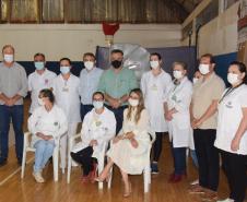 Secretário participa da 2ª etapa do projeto pioneiro da Pfizer de vacinação de adolescentes em Toledo
