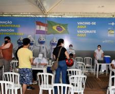 Vacinação nas Fronteiras Foz do Iguaçu 19/11/2021