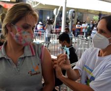 Vacinação nas Fronteiras Foz do Iguaçu 19/11/2021
