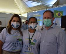 Paraná e Ministérios da Saúde do Brasil e Paraguai realizam testagem e vacinação na fronteira