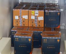 Semana inicia com a chegada de 161.460 novas doses de vacinas contra a Covid-19 