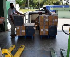 Semana inicia com a chegada de 161.460 novas doses de vacinas contra a Covid-19 