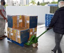 Semana inicia com a chegada de 161.460 novas doses de vacinas contra a Covid-19 