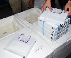 Semana inicia com a chegada de 161.460 novas doses de vacinas contra a Covid-19 