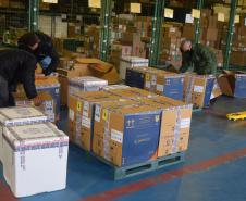 Estado recebe mais de 67,8 mil vacinas contra a Covid-19 nesta terça