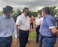 Secretário participa de inauguração da nova base do Samu e Centro de Especialidades em Corbélia