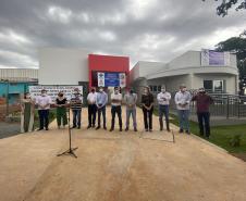 Secretário participa de inauguração da nova base do Samu e Centro de Especialidades em Corbélia