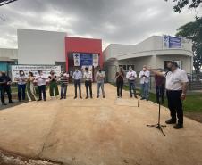 Secretário participa de inauguração da nova base do Samu e Centro de Especialidades em Corbélia