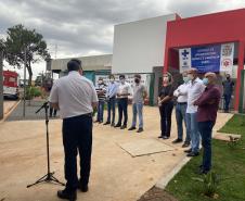 Secretário participa de inauguração da nova base do Samu e Centro de Especialidades em Corbélia