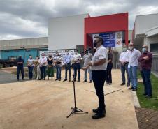 Secretário participa de inauguração da nova base do Samu e Centro de Especialidades em Corbélia