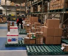Saúde realiza distribuição de mais 176 mil doses aos municípios 
