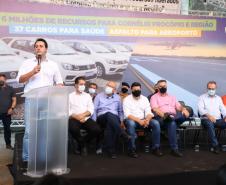 Governo entrega 37 carros para a Saúde da Região de Cornélio Procópio