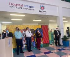 Hospital Infantil Waldemar Monastier comemora 12 anos e recebe mais de R$ 855 mil em equipamentos 
