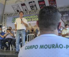 Governador entrega 58 carros para fortalecer a saúde na região de Campo Mourão