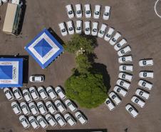 Governador entrega 58 carros para fortalecer a saúde na região de Campo Mourão