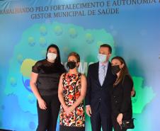 Secretário agradece parceria com os municípios na posse da nova diretoria do Cosems