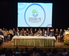Secretário agradece parceria com os municípios na posse da nova diretoria do Cosems