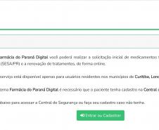 Sistema da Celepar agiliza solicitação de medicamentos na Farmácia do Paraná